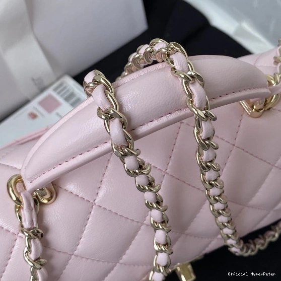 Hyper Peter WITH FLAP CHANEL TOP HANDLE-20*12*6cm BAG 0816